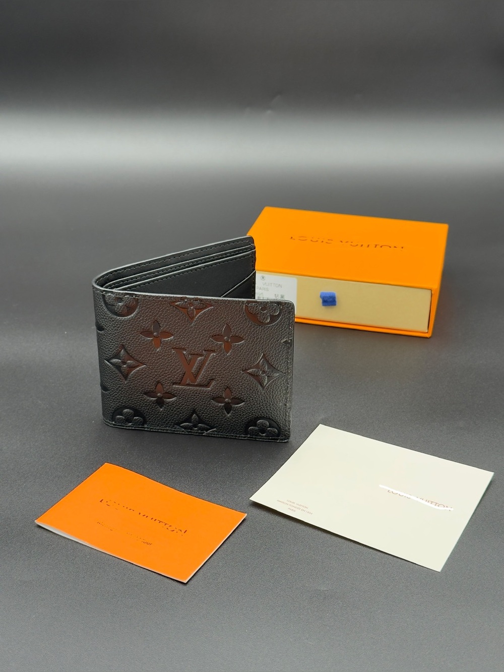 LuxuryLouis Vuitton Multiple Wallet Monogram Shadow Black BRAND NEW